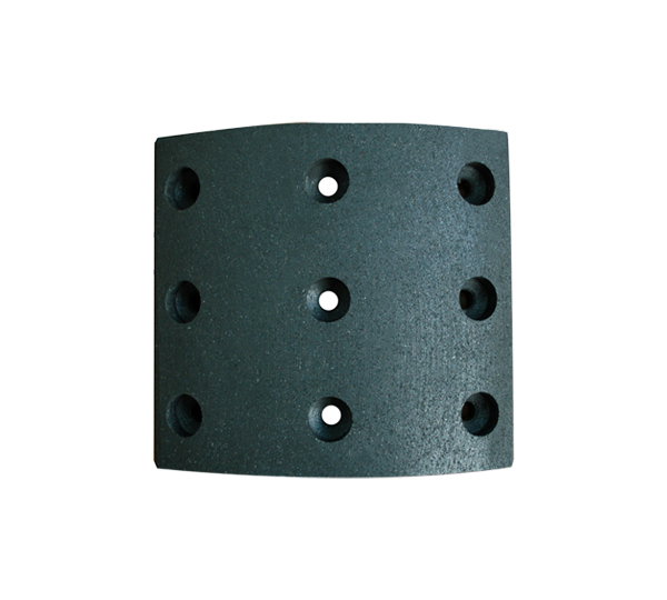 sécurité des matières premières en céramique garniture de frein de camion doublure de frein de type moyeu EQ153